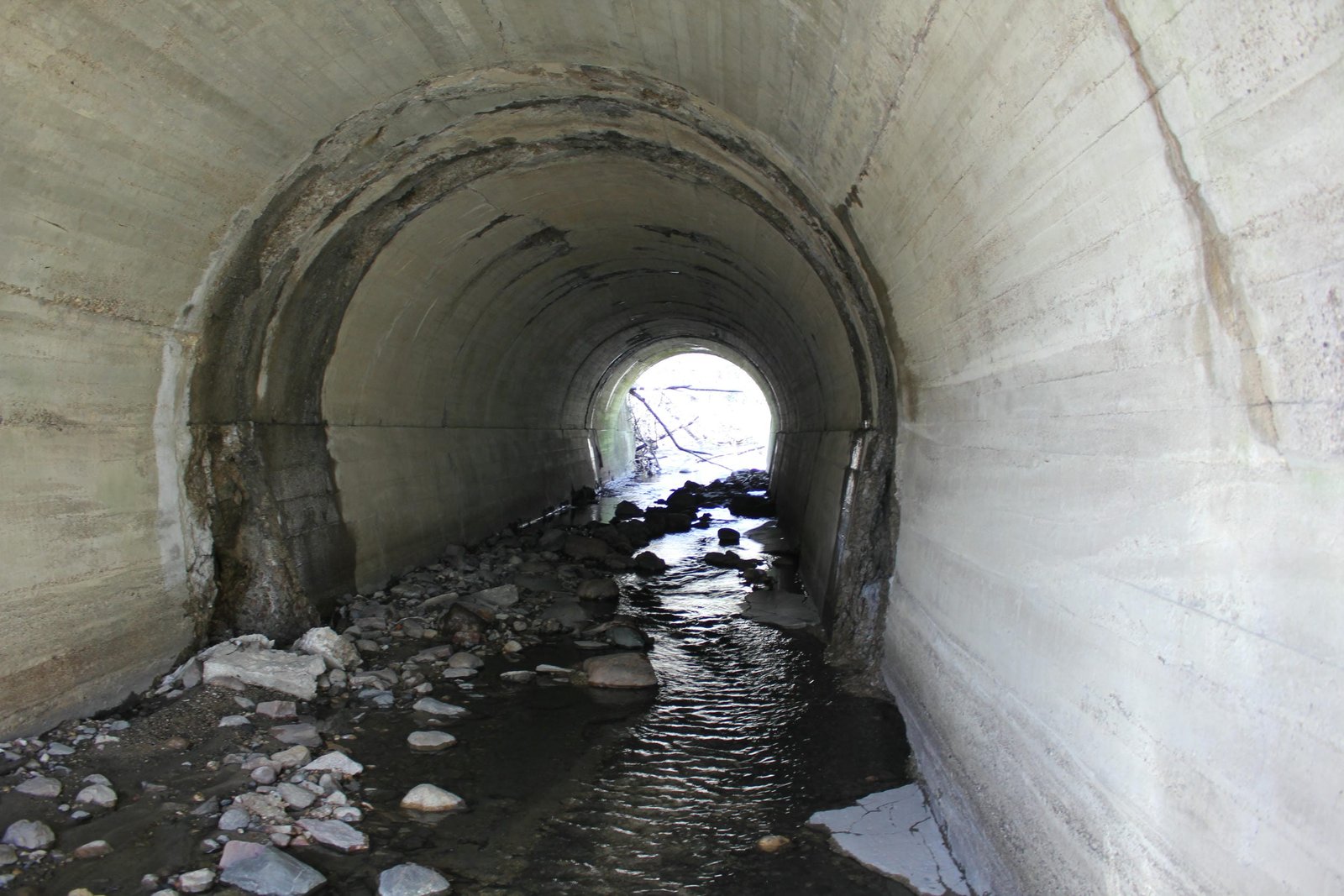 Inside arch